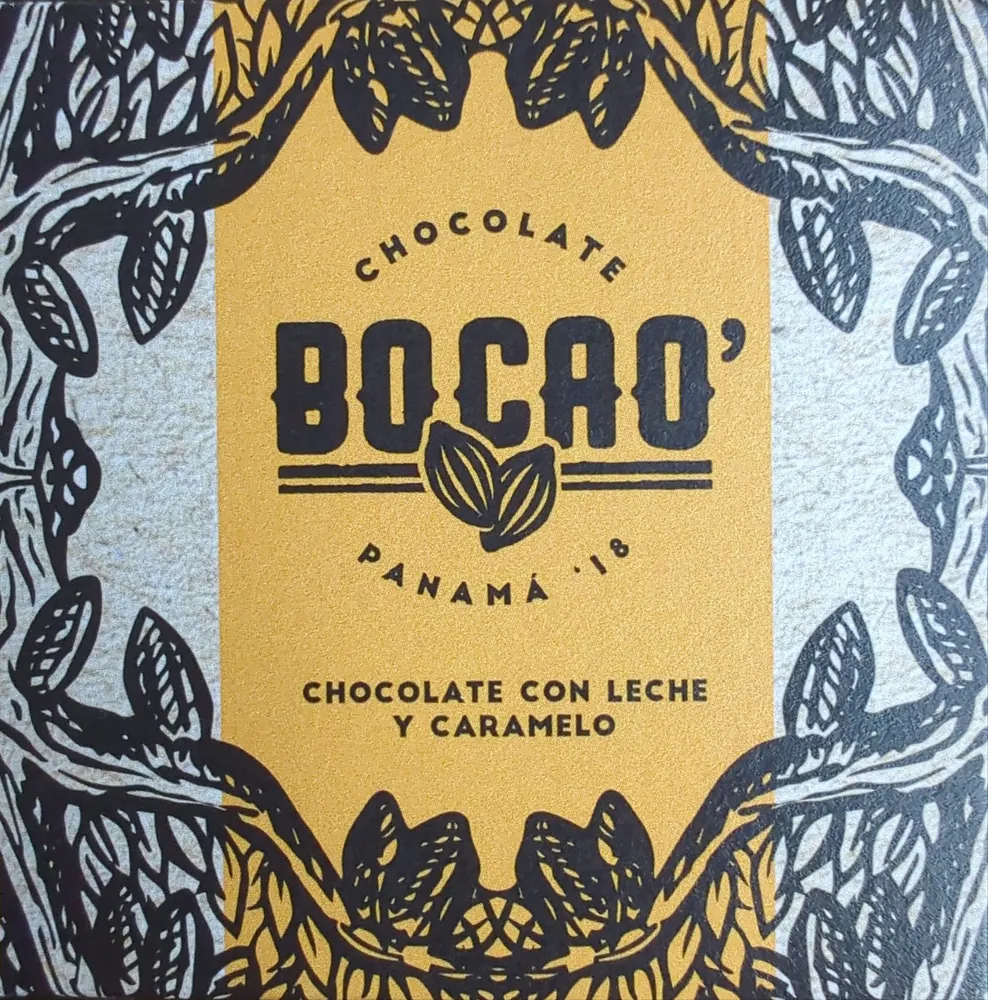 Chocolate con leche y caramelo