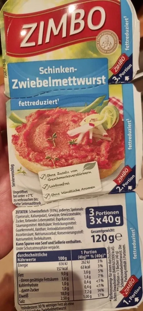 Zwielbelmettwurst