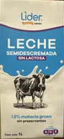 Leche Semidescremada Sin Lactosa 1.5%