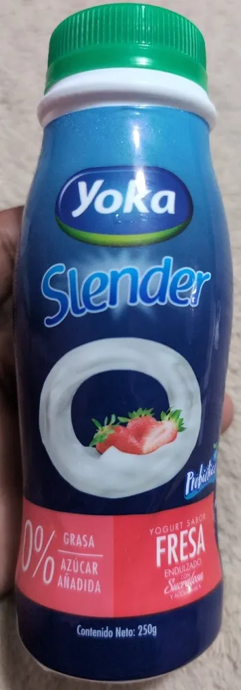 Slender Yogurt De Fresa