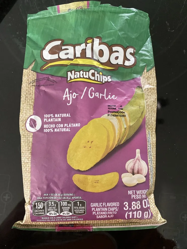 Frito Lay platanitos ajo