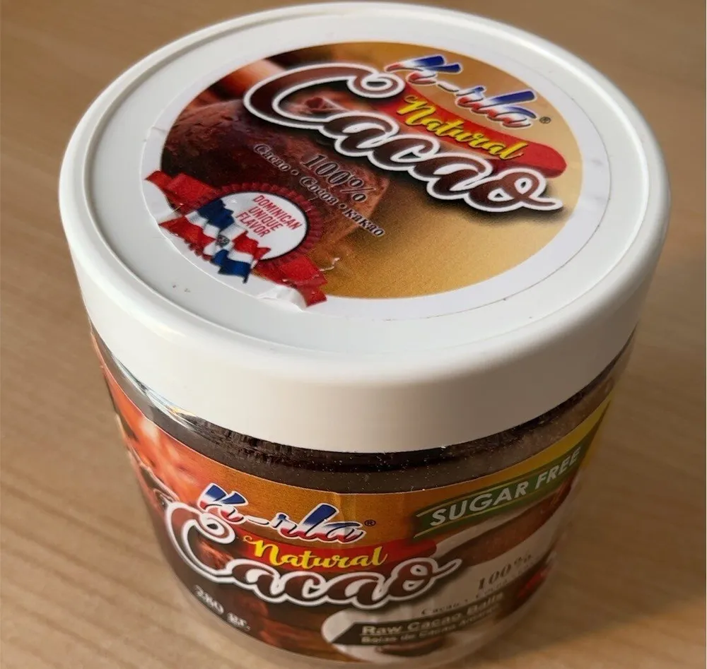 Bolas de cacao amargo