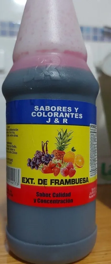 Sabores y colorantes