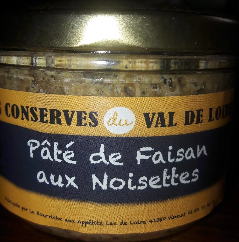 Pâté de faisan aux noisettes