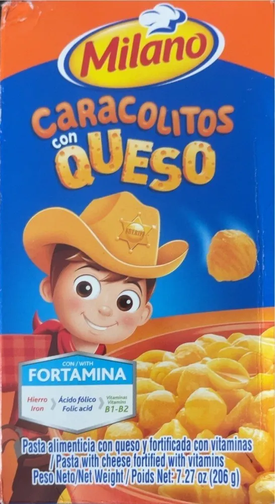 Caracolitos con Quesos
