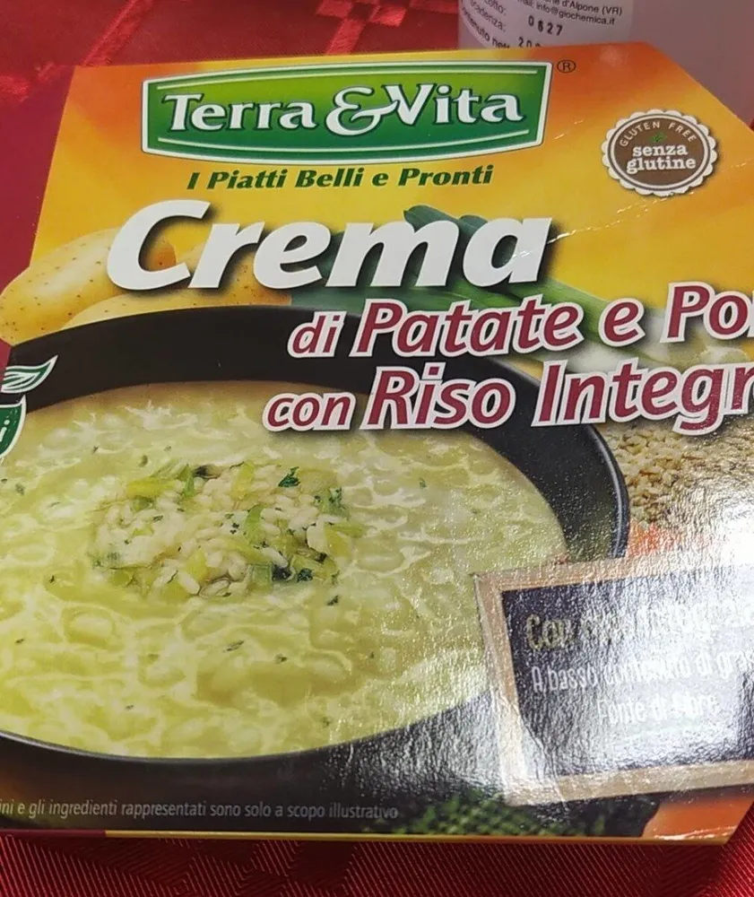 Crema di patate e porri