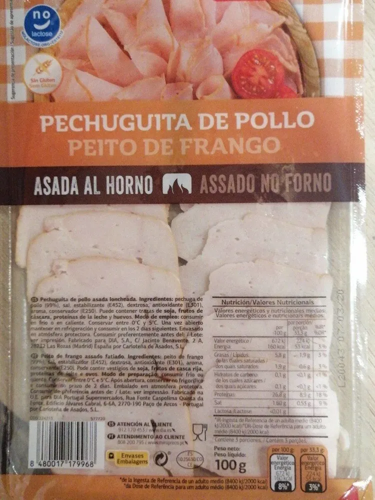 Pechuguita de pollo