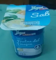 Yogur frutas del bosque