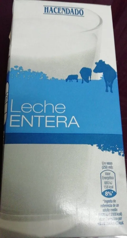 Leche entera