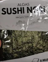 Algas sushi nori