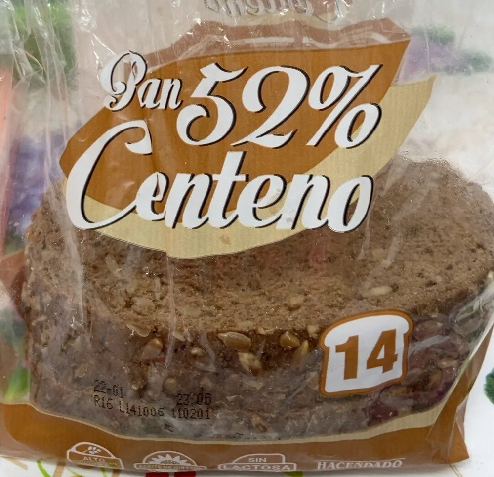 Pan 52 % centeno