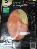 Salmón ahumado noruego