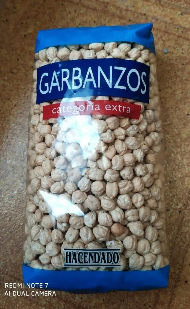 Garbanzos categoría extra