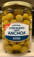 Aceituna con hueso sabor anchoa