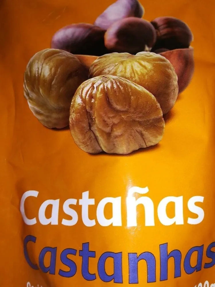 Castaña cocida y pelada