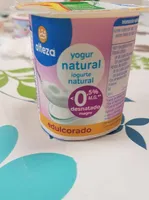Yogur natural edulcorado alteza 0%