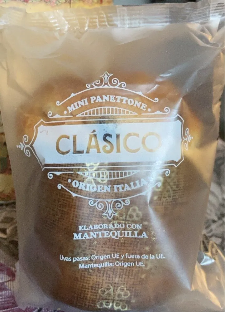 Mini Panettone clasiso