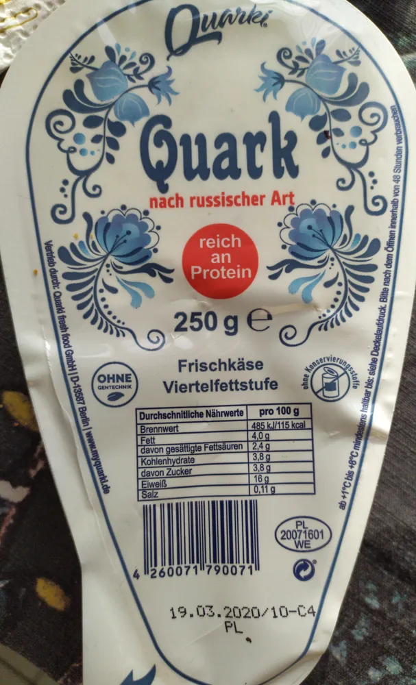 Quark nach russischer art