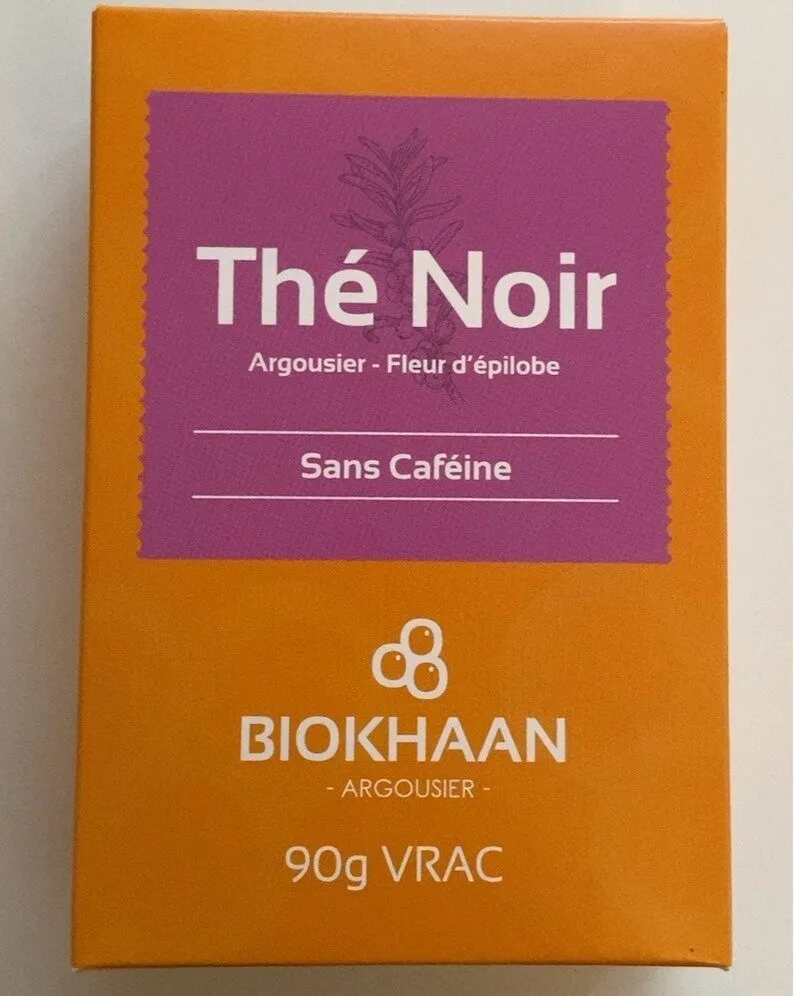 Thé Noir à l’argousier & fleur d’épilobe