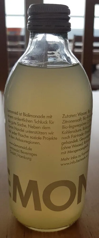 Lemonaid gingembre
