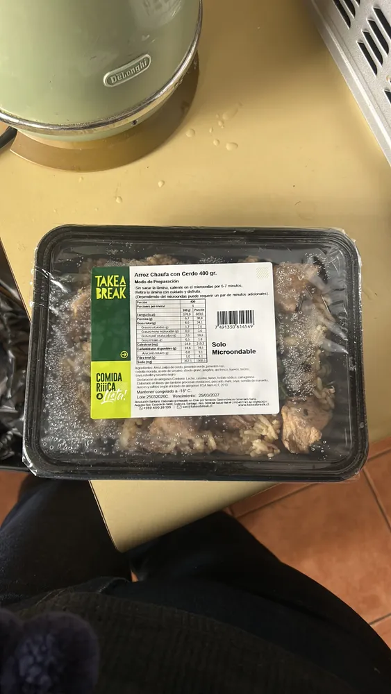 Arroz Chaufa con Cerdo 400 gr.