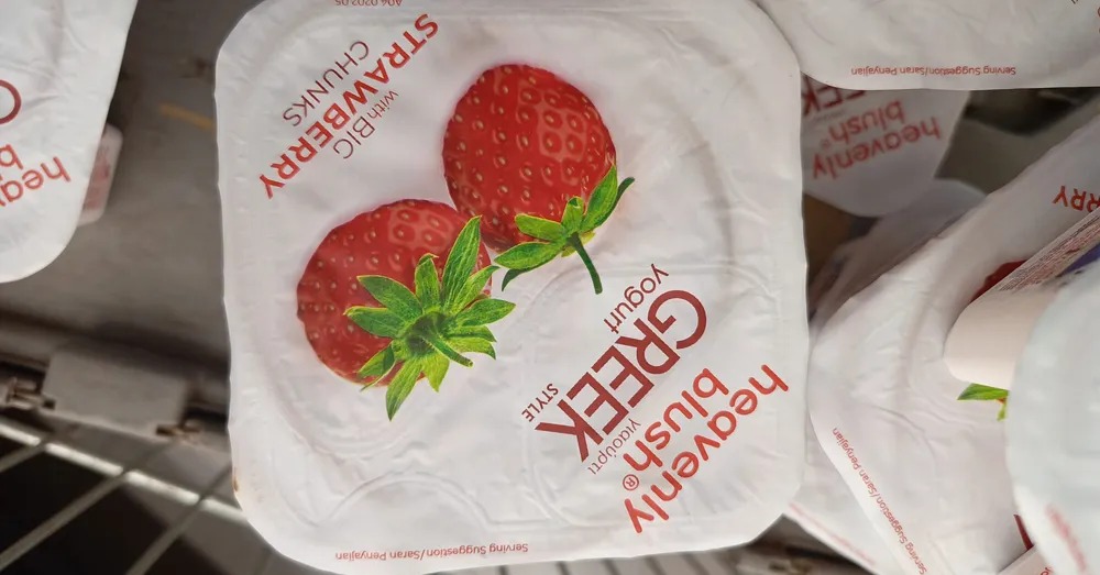 Heavenly blush Yog Greek strawberry