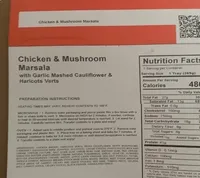 Chicken & mushroom Marsala