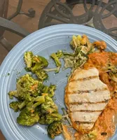Grilled chicken a la vodka