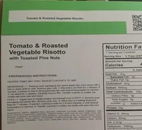 Tomato & roasted vegetable risotto