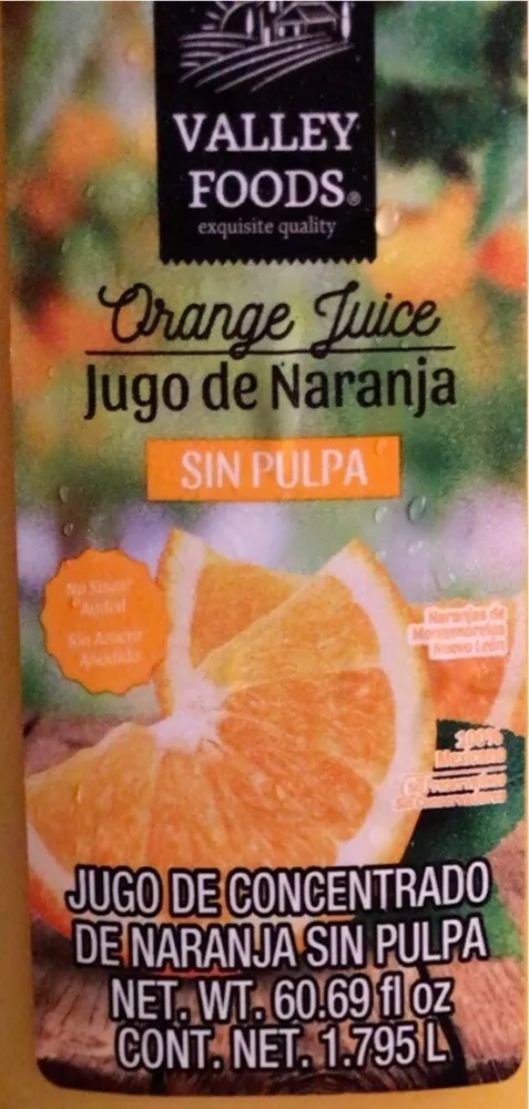 Orange Juice Without Pulp