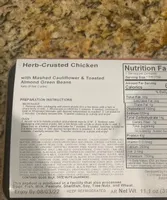 Herb crusted chicken