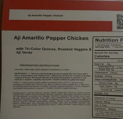 Aji Amarillo pepper chicken