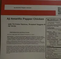 Aji Amarillo pepper chicken