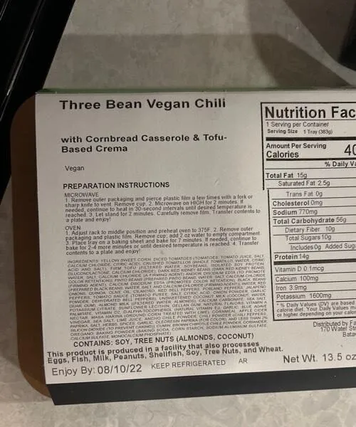 Three bean vegan chili