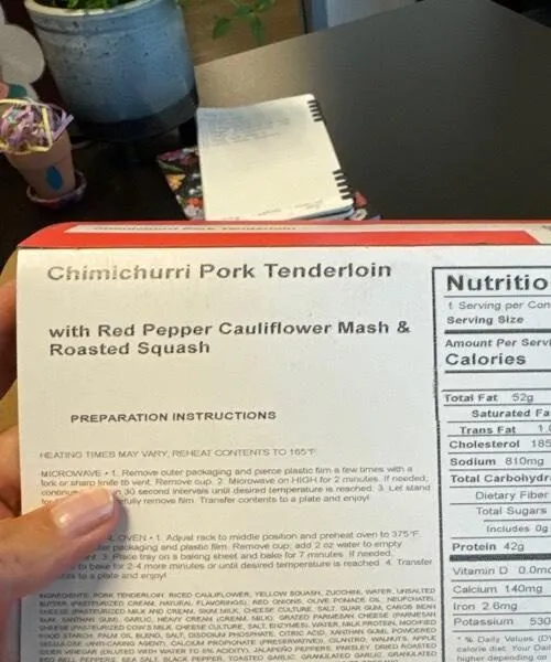 Chimichurri Pork Tenderloin