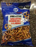 Pretzels Galletas Horneadas Saladas