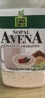 Nopal avena, linaza y amaranto