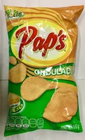 Pap's Onduladas sabor a queso