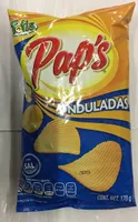 Pap's Onduladas con sal