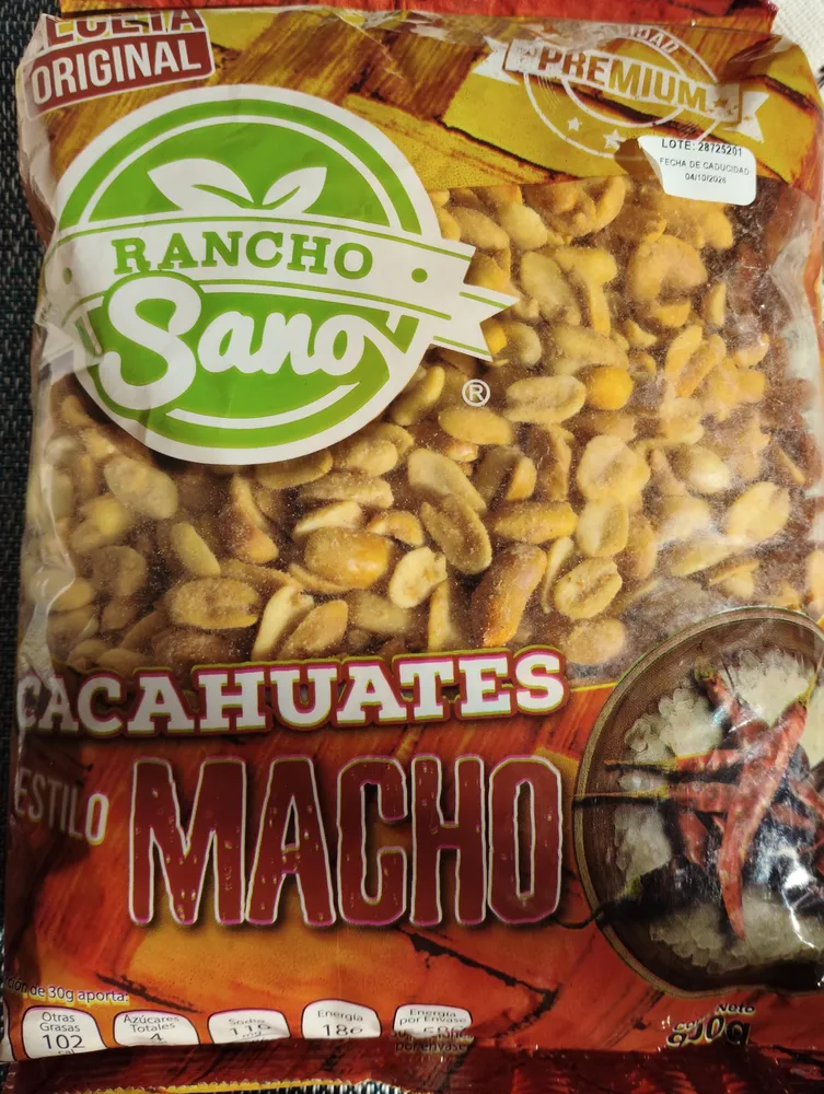 Cacahuates Estilo Macho