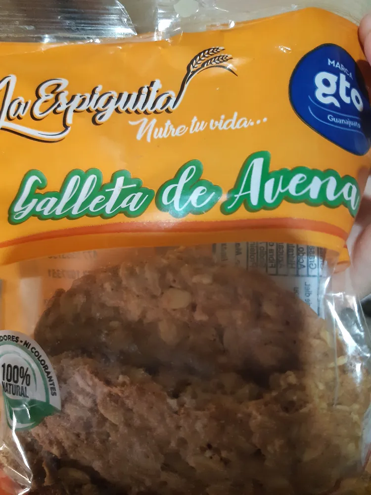 galleta de avena