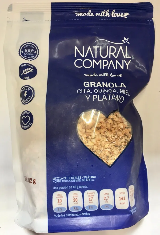 NATURAL COMPANY GRANOLA