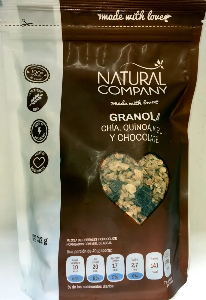 Natural company Granola