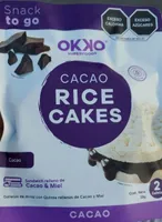 Cocoa rice cakes