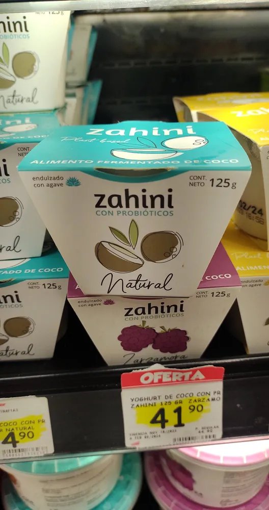 Yoghurt de coco zahini 125