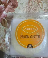 Tortillas de harina sin gluten
