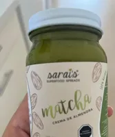 Crema de almendra Matcha