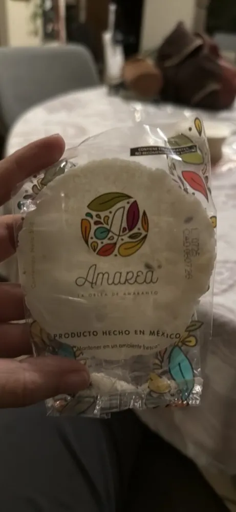 Oblea de amaranto