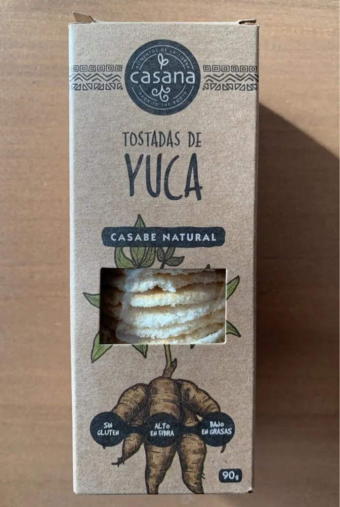 Tostadas de yuca