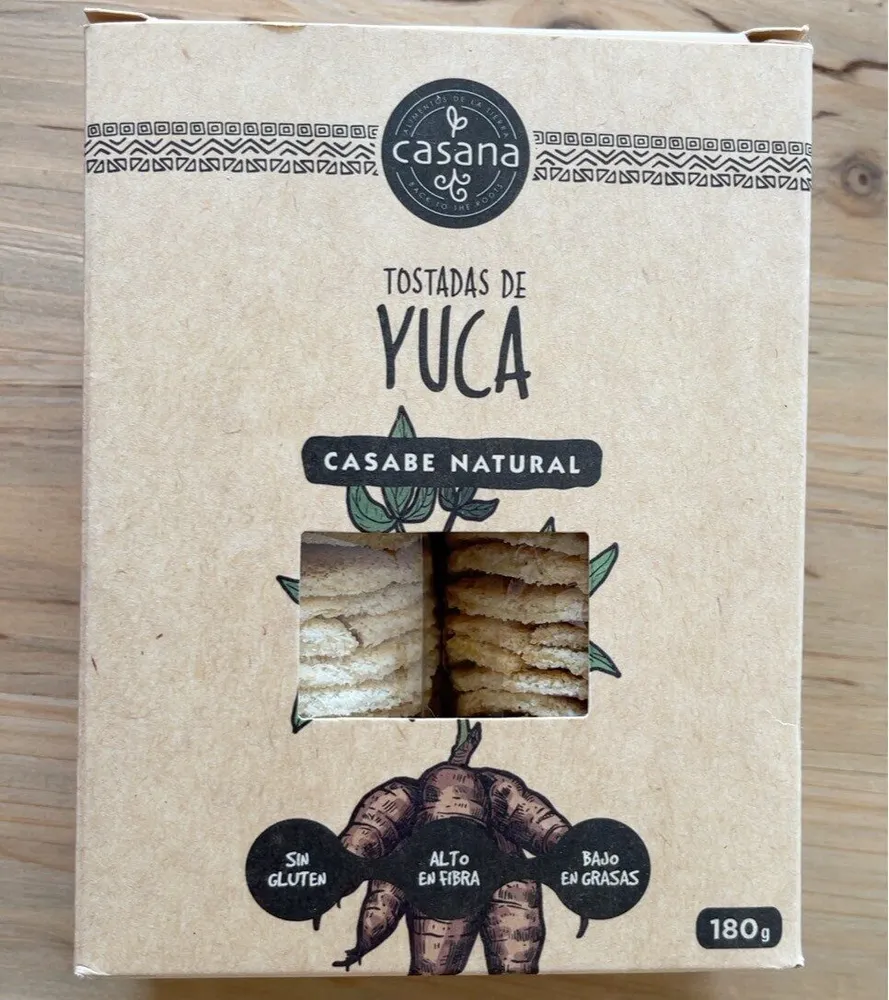Tostadas yuca